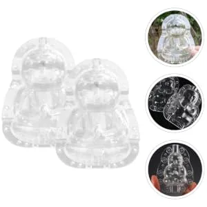 FUNOMOCYA 2pcs Vegetable Shaping Mold Clear Fruit Fruits Growth Garden Adorable Fruit Mold Cucumber Apple Pear - product information 1
