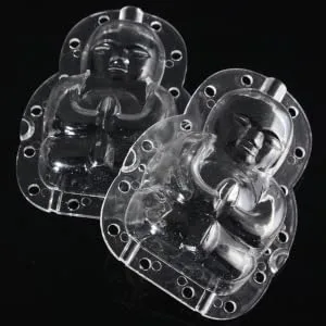FUNOMOCYA 2pcs Vegetable Shaping Mold Clear Fruit Fruits Growth Garden Adorable Fruit Mold Cucumber Apple Pear - product information 3