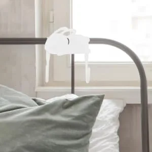 2pcs Cute Rabbit Hook Heavy Duty Clothes Hanger Hanging Towel Over The Door Hooks Drying Rack Sponge - product information 3