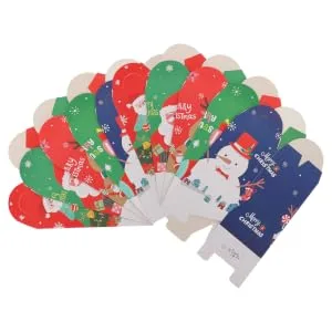 Cabilock Christmas Goody Boxes 20pcs Cookie Candy Boxes Xmas Treats Party Favors - product information 3