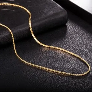 COLLBATH Necklace for Men Stainless Steel Chain Necklace Men's Jewelry Silver Chain Miss - product information 2