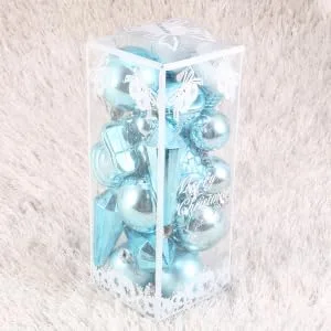 RORPOIR 1 Box Christmas Pendants Pendant Baubles Balls Xmas Tree Balls Christmas Ball Toy Set Christmas Tree - product information 1