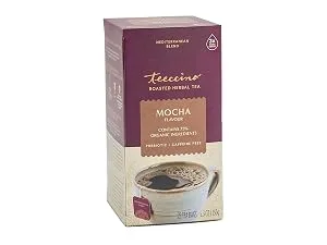 Teeccino Herbal Tea Hazelnut Rich & Roasted Herbal Tea That s Caffeine Free & Prebiotic for Natural Energy 25 Tea Bags - Mocha