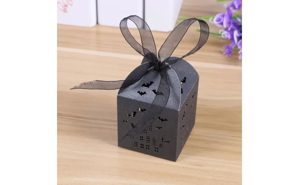 COLLBATH Little Boxes 50pcs Boxes Wedding Candy Boxes Halloween D cor Happy Candy Baptism Favor Boxes Box - product information 2
