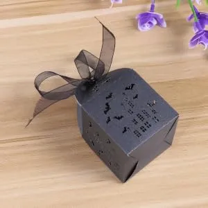 COLLBATH Little Boxes 50pcs Boxes Wedding Candy Boxes Halloween D cor Happy Candy Baptism Favor Boxes Box - product information 4