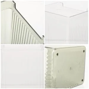 FUNOMOCYA 2pcs Box Refrigerator Storage Box Bag Holder Side Door - product information 1