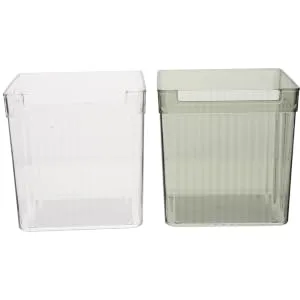 FUNOMOCYA 2pcs Box Refrigerator Storage Box Bag Holder Side Door - product information 2