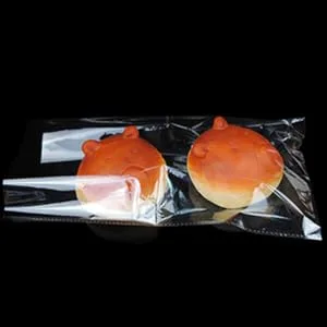 Gatuida 80pcs 30 Transparent Candy Bags Small Holder Keychain Bag of Candy Clear Packing Bag Egg Roll - product information 3