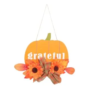 FUNOMOCYA Door Artificial Sunflower Craft Adornment Board Decor Decoration Thanksgiving Wall Front - product information 1