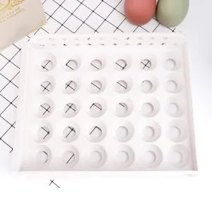COLLBATH Eggs 30 Eggs Storage Drawers Egg Organizer for Refrigerator Egg Tray Egg Carton Crisper Multi-layer As Shown 33X26.5X7.5cm - product information 1