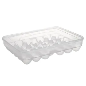 COLLBATH Egg Crisper 34 Eggs Modern Kitchen Accessories Egg Tray Egg Container Egg Holder Egg Carton High Capacity - product information 1