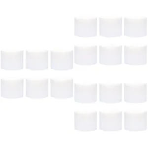 MUSISALY 27 Pcs Silicone Cup Cover Coffee Tea Cup Sleeves Coffee Travel Mugs Cup Insulator White - product information 1
