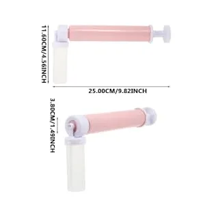 VINTORKY 1 Set Cake Duster Decor Desserts Glitter Sprayer Cupcake Coloring Spray Hand Sprayer Pink Plastic Pp Pink 25X11.6X3.8CM - product information 5