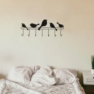 BUGUUYO Decorative Hook Sundry Door Hooks Clothes Hat Hook Wall Coat Hat Hooks Bathroom Door Iron Towel - product information 2