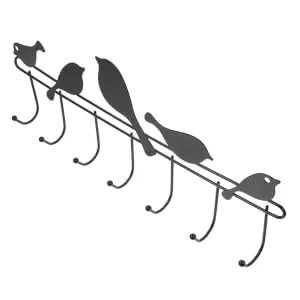 BUGUUYO Decorative Hook Sundry Door Hooks Clothes Hat Hook Wall Coat Hat Hooks Bathroom Door Iron Towel - product information 4