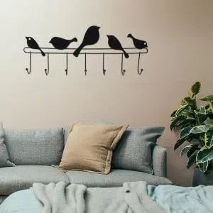 BUGUUYO Decorative Hook Sundry Door Hooks Clothes Hat Hook Wall Coat Hat Hooks Bathroom Door Iron Towel - product information 5