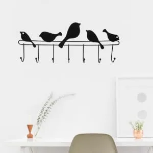 BUGUUYO Decorative Hook Sundry Door Hooks Clothes Hat Hook Wall Coat Hat Hooks Bathroom Door Iron Towel - product information 6