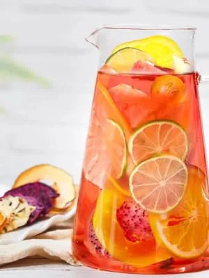 Fruit slice tea (drawer box) 100g(10g*10packs) 3.53oz(0.35oz*10packs) Scented Tea Bags Cold Brew Tea Handmade Fruit Tea ( ) - ????