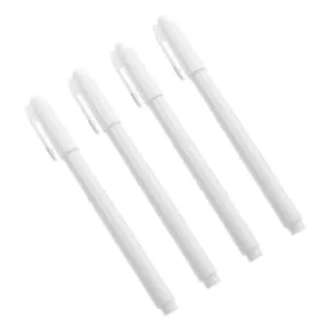 VINTORKY 4pcs Baking Pigment Pen Cakes Biscuits Edible Markers for Cookie Biscuit Marker Plastic White - product information 1