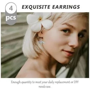 Operitacx 10 Pairs School Bus Earrings Student Student Unique Earrings Decorative Items - product information 5