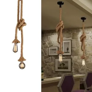 SEWOART Vintage Chandelier Vintage Ceiling Light Pendant Light Kit Hanging Lamp Ceiling Lamp Suite Rural As Shown Size 2 - product information 5