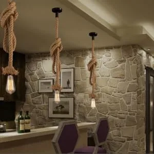 SEWOART Vintage Chandelier Vintage Ceiling Light Pendant Light Kit Hanging Lamp Ceiling Lamp Suite Rural As Shown Size 2 - product information 6