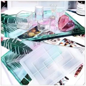Tray DIY Coaster Mold- You can Work with DIY to Increase ' s Hands- on Ability. Silicone Tray Molds - product information 1