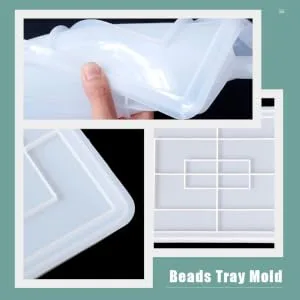 Tray DIY Coaster Mold- You can Work with DIY to Increase ' s Hands- on Ability. Silicone Tray Molds - product information 3