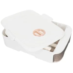 NAMOARLY Box Refrigerator Egg Carton Plastic Egg Holder Out Fridge Drawer Refrigerator Egg Organizer Eggshell - product information 6