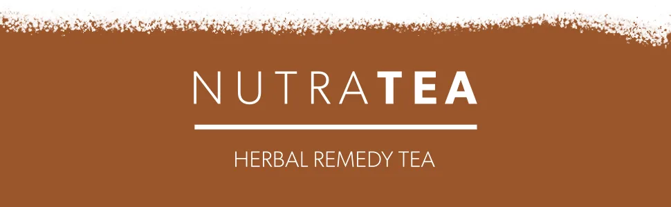 Nutra Tea - Ginger & Ginseng Tea - 120 Tea Bags - Herbal Tea (6 Pack) 6 Pack (120 Tea Bags) - Nutra Tea Ginseng & Ginger Functional Herbal Tea
