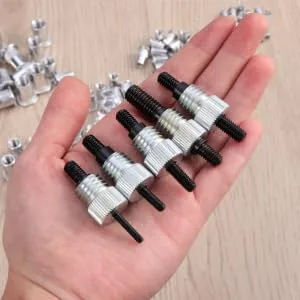VILLFUL 86pcs Rivet Nut Setter T-Nuts Thread Setter Riveter Threaded Rivets Wrench Set Manual Riveting Tool - product information 7