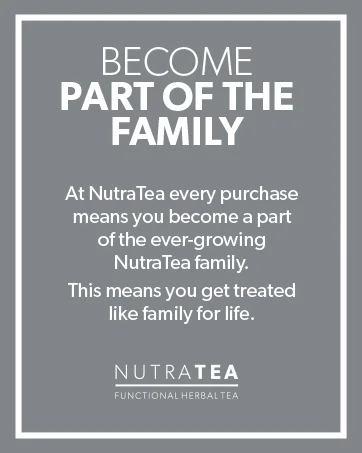 Nutra Tea - Raspberry Leaf & Peppermint Tea - Raspberry Leaf Tea For Pregnancy & Expectant Mothers - 120 Tea Bags - Herbal Tea - (6 Pack) 20 Count (Pack of 6) - NutraTea - Become Part Of The Family