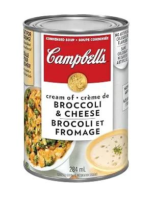 Campbell's Broccoli Cheese Soup 284 mL Broccoli Cheese 284 ml (Pack of 1) - broccoli and cheese