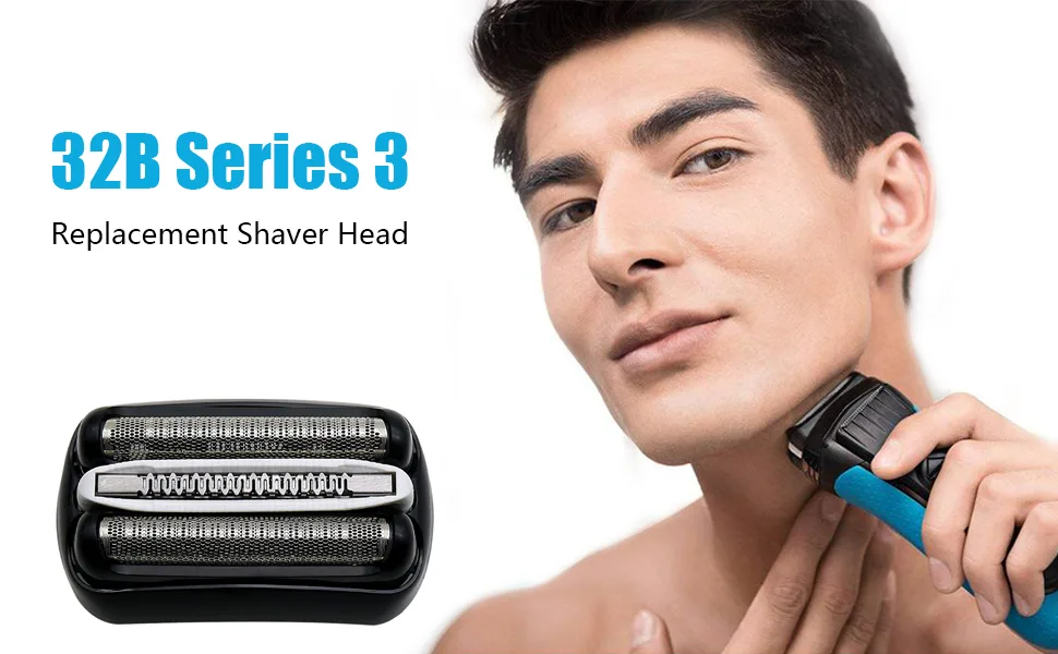 Aijen 3 Series 32B Shaver Replacement Heads - Compatible with Series 3 Replacement Heads - Compatible with 3 Series Models 3040s - series 3 replacement head