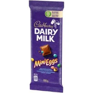 Cadbury Dairy Milk Milk Chocolate 200g & Dairy Milk Mini Eggs Chocolate Candy Bar 100g - product information 2