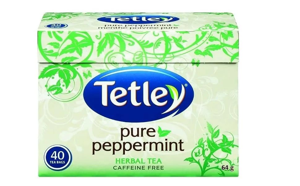 Tetley Pure Peppermint 40s Herbal Tea 64 grams - product information 1