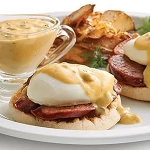 TRIO Hollandaise Sauce Easy 3 Step Preparation Instant Sauce Mix 440g - Eggs Benedict Made with TRIO Hollandaise Sauce
