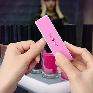 AHIER 10 pcs Nail Buffer, 4 Way Colorful Nail Art Shiner Polisher Buffing Sanding Files Block Manicure Care DIY - Nail Buffer Block