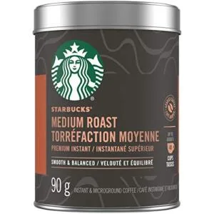 Starbucks Via Instant True North Blend Blonde Roast Coffee 8 Count & Medium Roast Premium Instant Coffee 90 g - product information 2