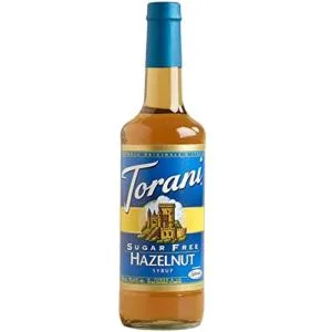 Torani Sugar-Free Salted Caramel Flavour Syrup 750ml & Sugar Free Classic Hazelnut Syrup 750ml - product information 2