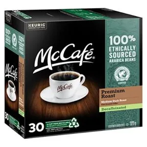 McCaf Premium Medium Dark Roast K-Cup Coffee Pods 48 Count For Keurig Coffee Makers & McCaf Premium Medium Dark Roast Decaf K-Cup Coffee Pods 30 Count For Keurig Coffee Makers - product information 2