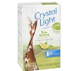 Crystal Light Iced Tea Singles 26g (12 Boxes of 10 Packets) & Tangerine Grapefruit Singles 40g (12 Boxes of 10 Packets) - product information 1