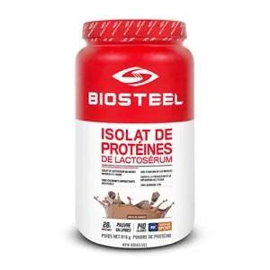 BioSteel Whey Protein Isolate Powder (Chocolate) + Shaker Cup with Wire Whisk Blender Ball - product information 1