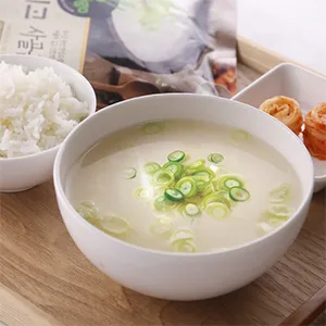 bibigo Korean Beef Bone Broth Soup Ready-to-Eat 17.7 Ounce (6-Pack) Beef Bone Soup 6-Pack - Beef Bone Soup