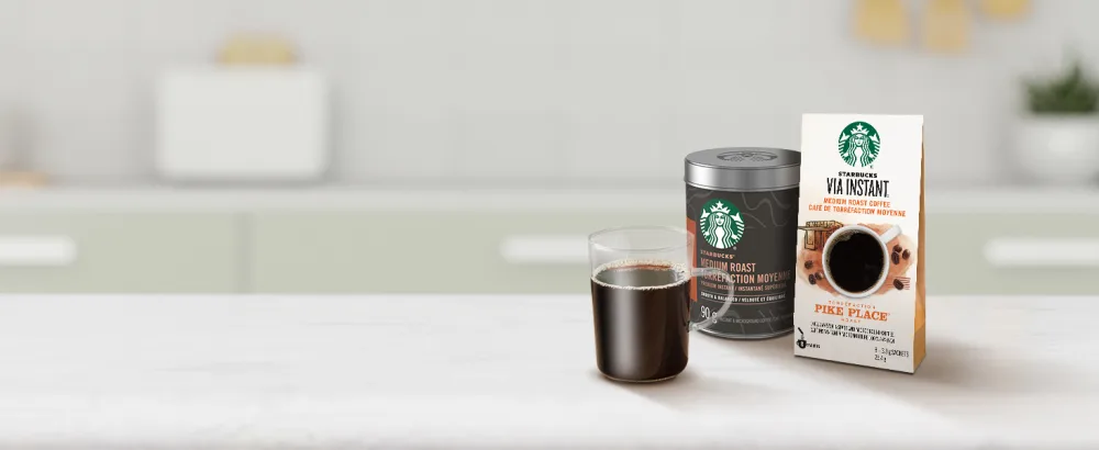 Starbucks Pike Place Roast Ground Coffee Medium Roast 793 Grams (Pack of 4) - Starbucks Instant Coffee