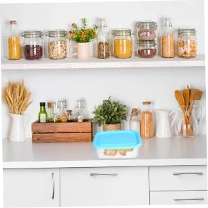 DEARMAMY 1 Set 6 Pcs Fresh Storage Lunch Box Vegetable Container Vegetable Storage Organizer Simple Fruit Box - product information 27