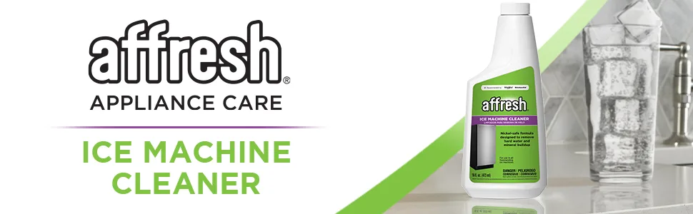 Affresh Ice Machine Cleaner, Helps Remove Hard Water and Mineral Buildup for Great-Tasting Ice - affresh ice machine cleaner