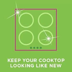 Affresh Cooktop Cleaning Kit, Safe for Glass & Ceramic Cooktops, Includes 5 oz cleaner, 5 pads, 1 scraper - keep your cooktop looking like new