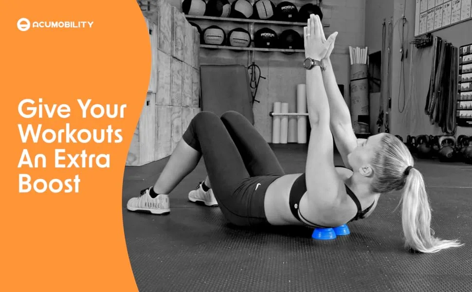 Acumobility Deep Flat-Base Trigger Point Ball 2 Pack - Chiropractor Designed Foot Massage Ball Roller - Physical Therapy Ball & Lacrosse Balls for Athletes, Made in USA Deep Massage - Level up your workouts with Acumobility trigger point balls for less pain and increased mobility.