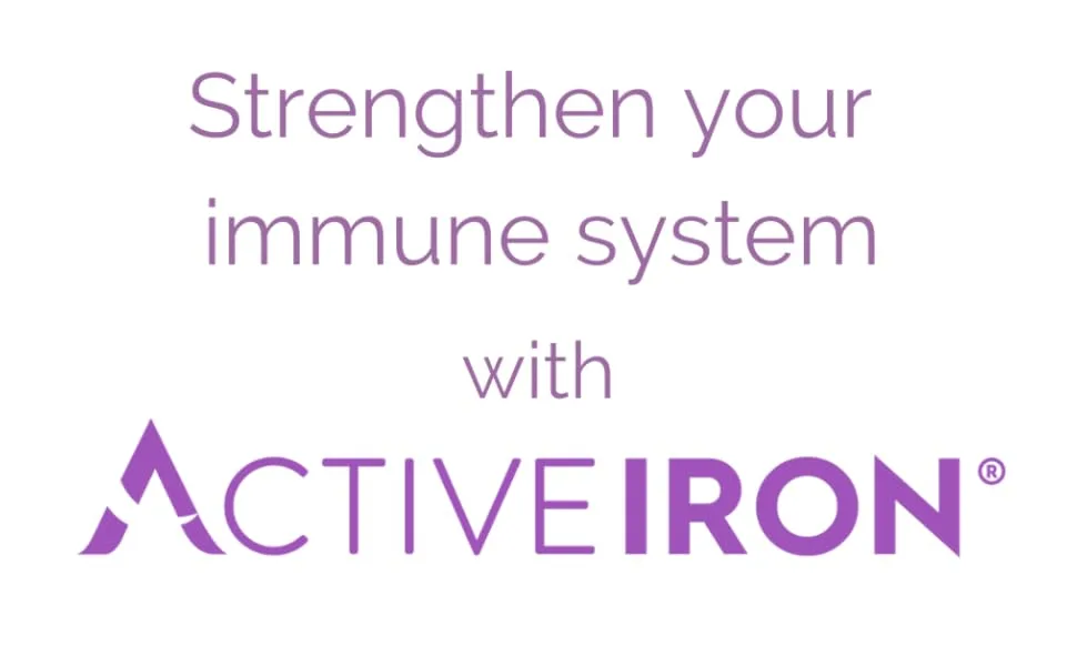 Active Iron for Women, Non-Constipating, 30 Active Iron High Potency Capsules with 30 Multivitamin Tablets, Helps Strengthen Your Immune System - Strengthen immune system